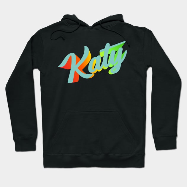 Colorful Katy Hoodie by CreatenewARTees